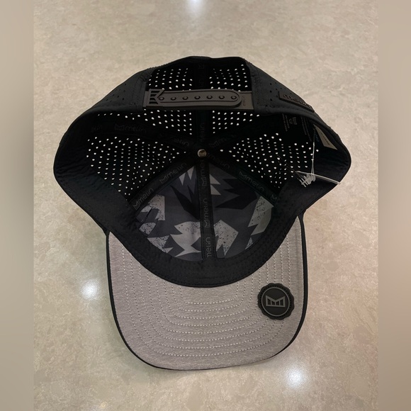 Melin A-Game Hydro Performance Snapback Hat In Black - Picture 5 of 15
